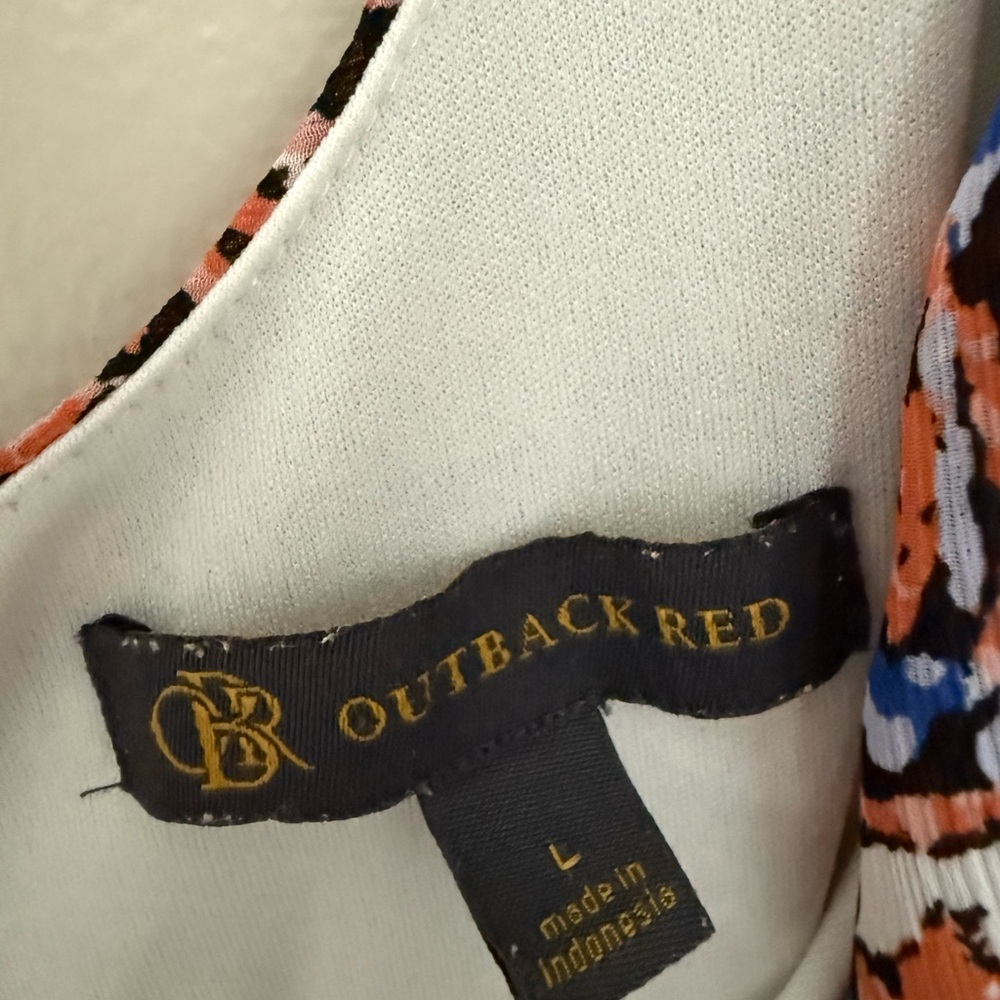 Outback Red Multicolor Patterned Dress - Picture 2 of 6